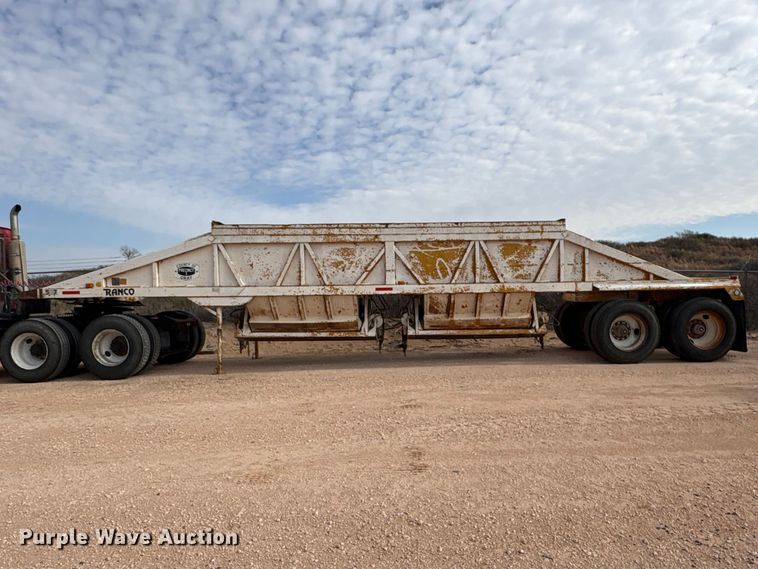 image for item EU4994 Ranch bottom dump trailer