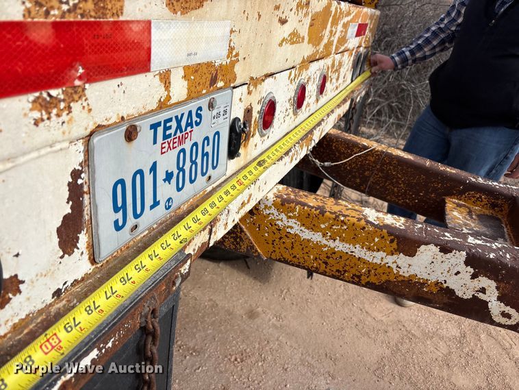 image for item EU4994 Ranch bottom dump trailer