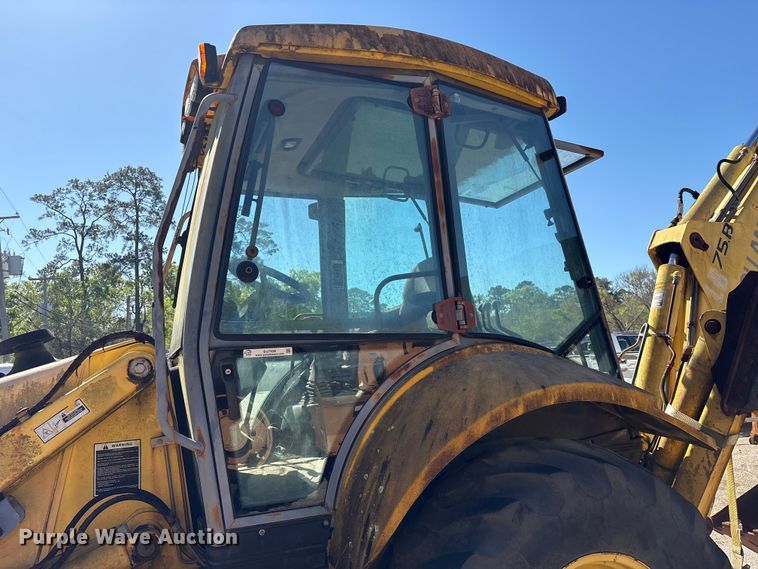 image for item EU7428 2001 New Holland LB75B backhoe