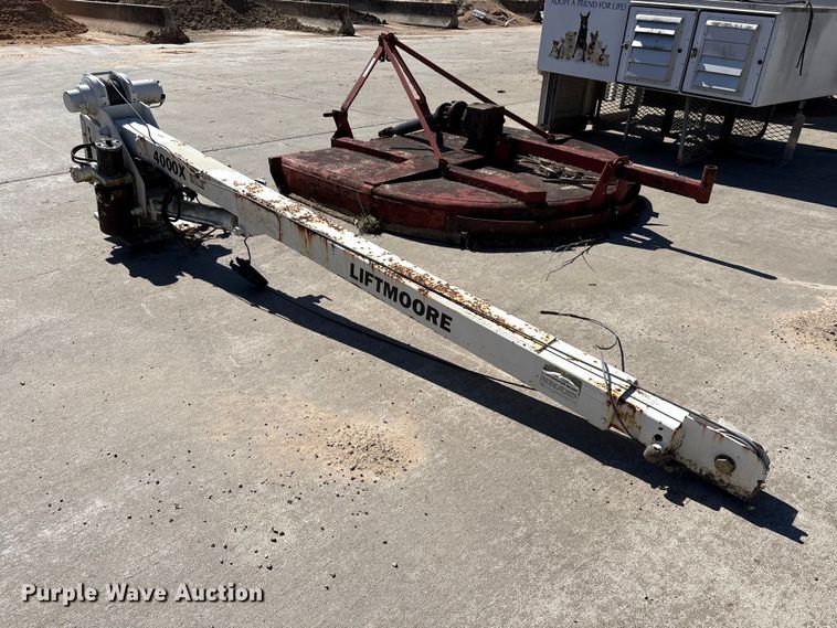 image for item EU7429 Liftmoore 4000X truck mounted crane