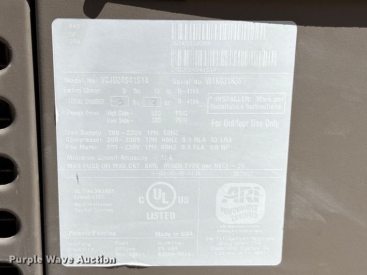 image for item EU7437 (3) AC units