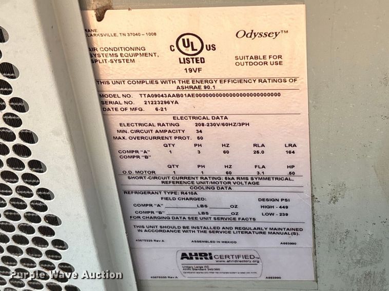image for item EU7437 (3) AC units