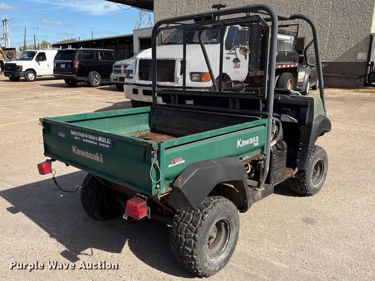 image for item EU7455 2012 Kawasaki Mule KAF620M utility vehicle