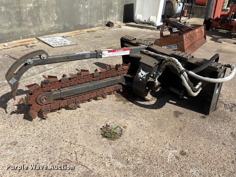 image for item EU7456 2013 Bobcat LT213 skid steer trencher