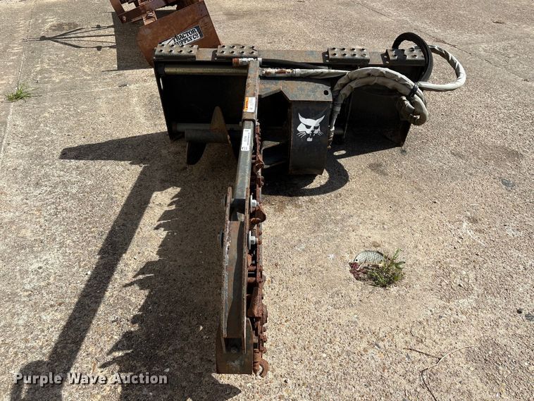 image for item EU7456 2013 Bobcat LT213 skid steer trencher
