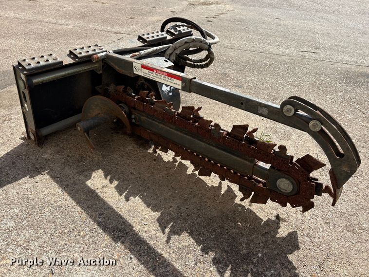 image for item EU7456 2013 Bobcat LT213 skid steer trencher