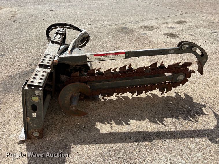 image for item EU7456 2013 Bobcat LT213 skid steer trencher