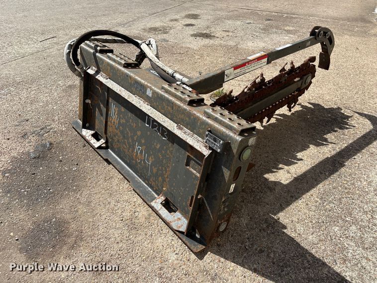 image for item EU7456 2013 Bobcat LT213 skid steer trencher