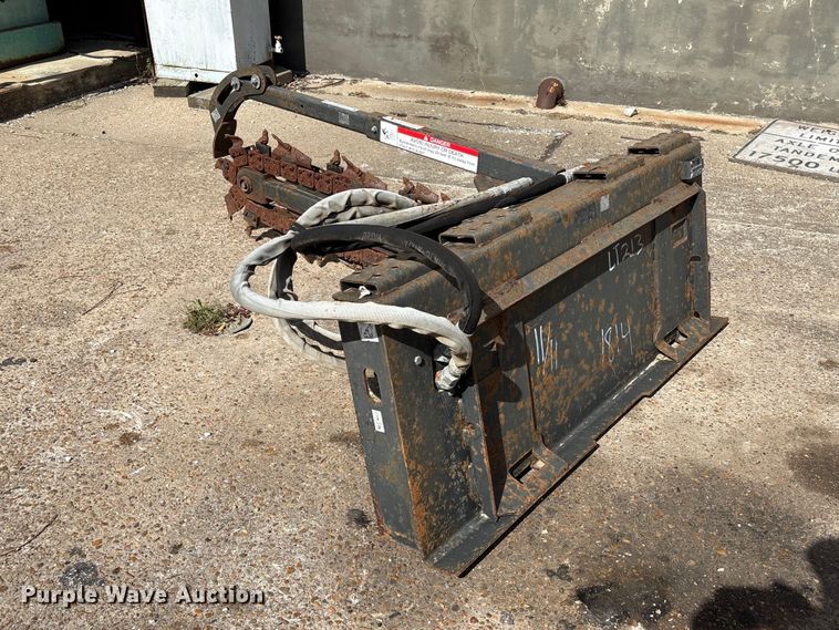 image for item EU7456 2013 Bobcat LT213 skid steer trencher
