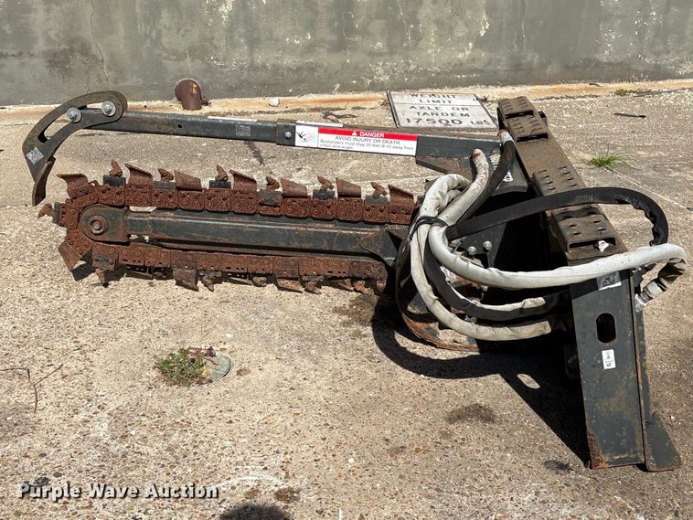 image for item EU7456 2013 Bobcat LT213 skid steer trencher