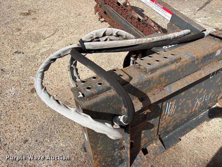 image for item EU7456 2013 Bobcat LT213 skid steer trencher