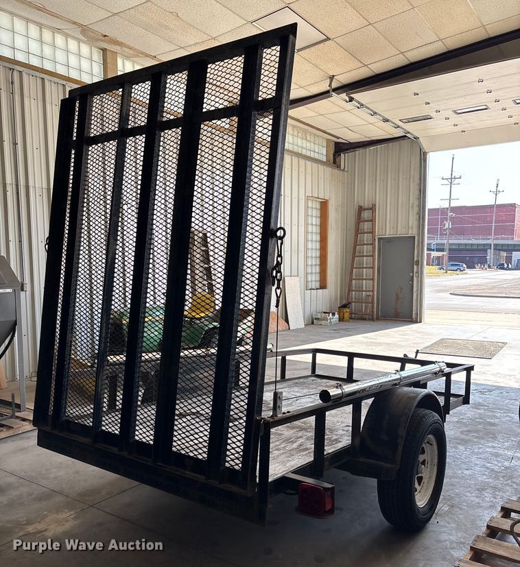 image for item EV2041 Shop built utility trailer