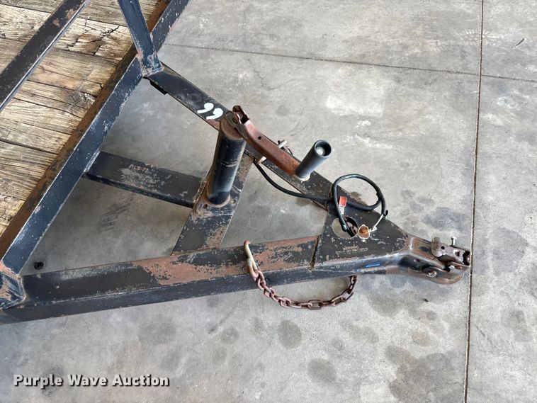 image for item EV2041 Shop built utility trailer