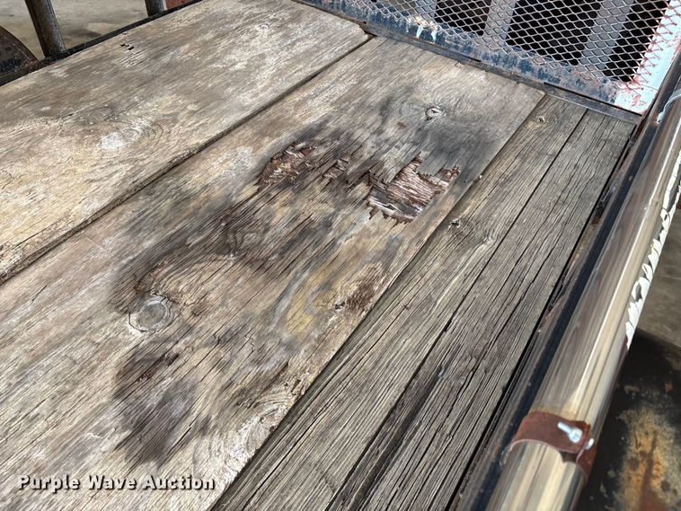 image for item EV2041 Shop built utility trailer