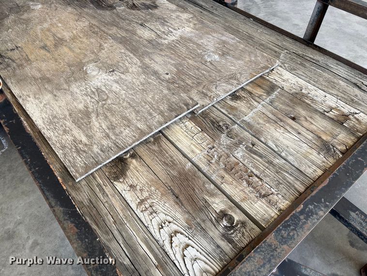 image for item EV2041 Shop built utility trailer