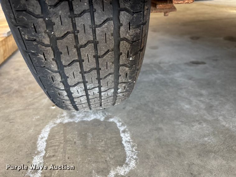 image for item EV2041 Shop built utility trailer