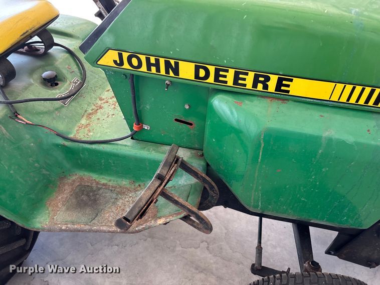 image for item EV2047 John Deere 317 lawn tractor