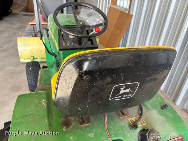 image for item EV2047 John Deere 317 lawn tractor