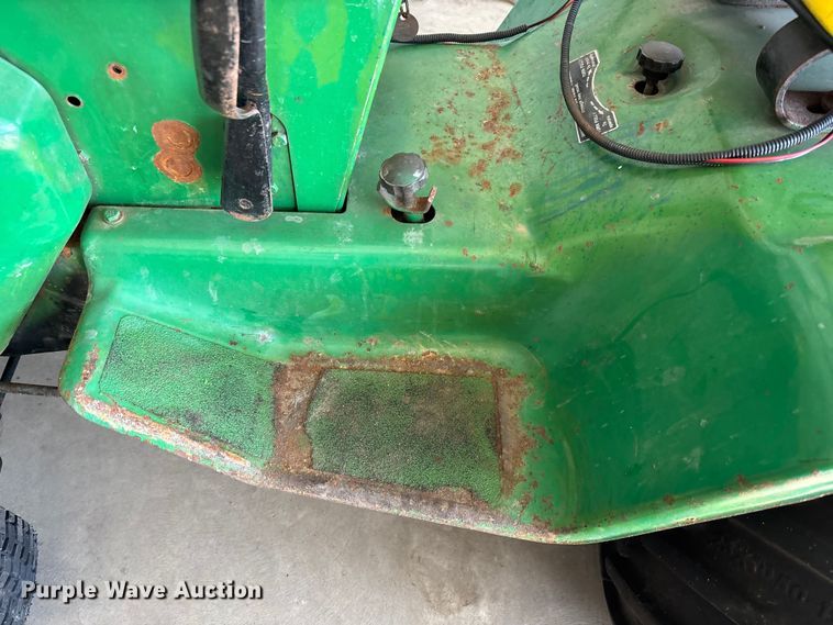 image for item EV2047 John Deere 317 lawn tractor