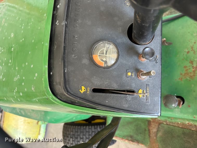 image for item EV2047 John Deere 317 lawn tractor