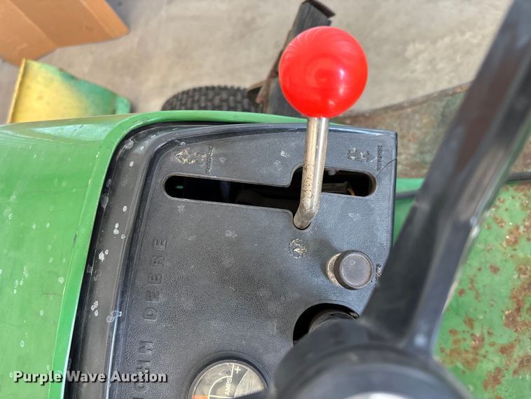 image for item EV2047 John Deere 317 lawn tractor