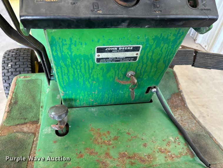 image for item EV2047 John Deere 317 lawn tractor