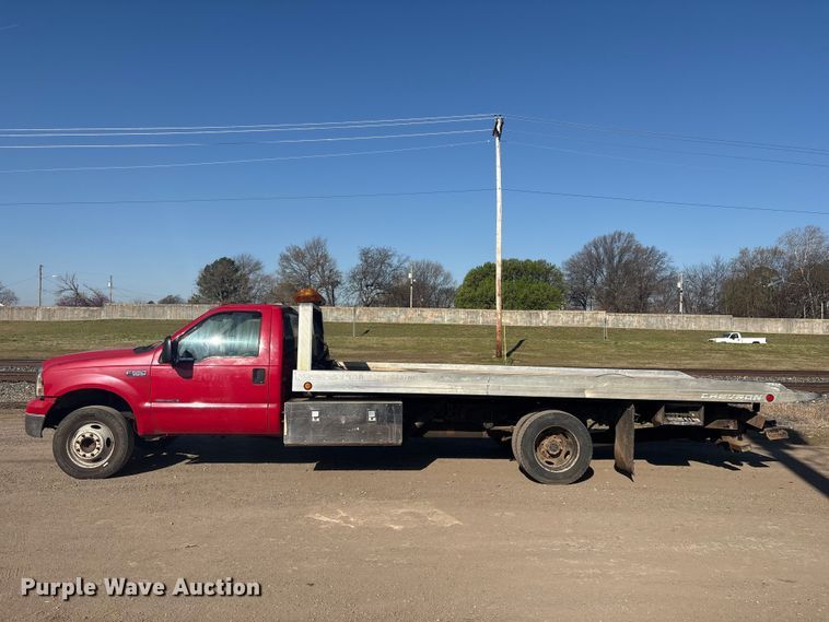 image for item EV2864 1999 Ford F550 rollback truck