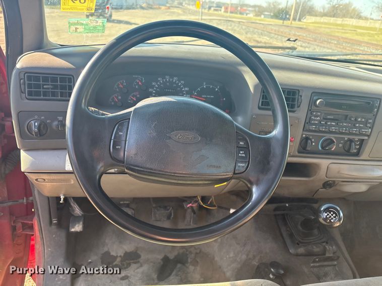 image for item EV2864 1999 Ford F550 rollback truck