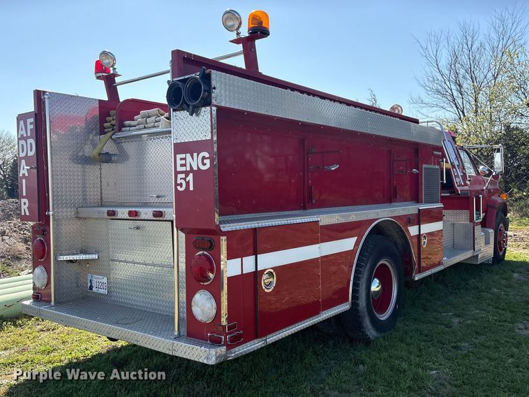 image for item EV2869 1986 Chevrolet C6V pumper fire truck