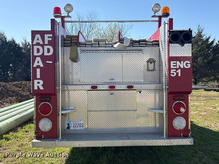 image for item EV2869 1986 Chevrolet C6V pumper fire truck