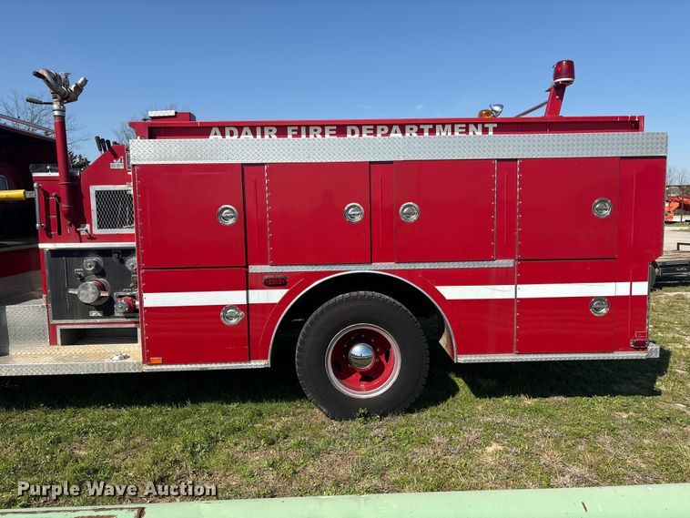 image for item EV2869 1986 Chevrolet C6V pumper fire truck