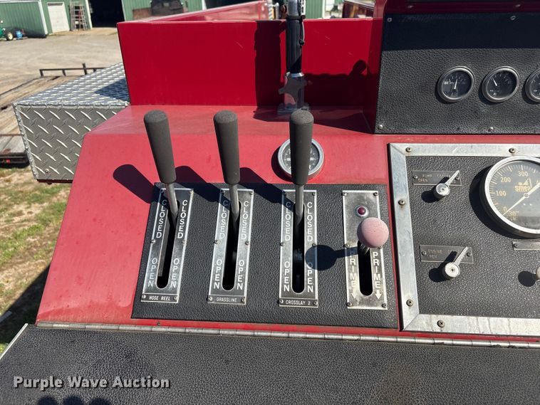 image for item EV2869 1986 Chevrolet C6V pumper fire truck