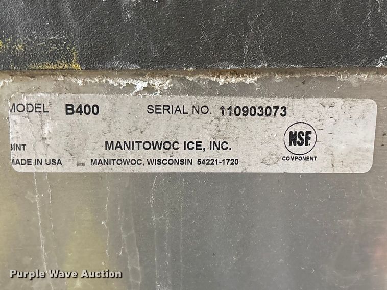 image for item EV2872 Manitowoc Ice B400 ice machine