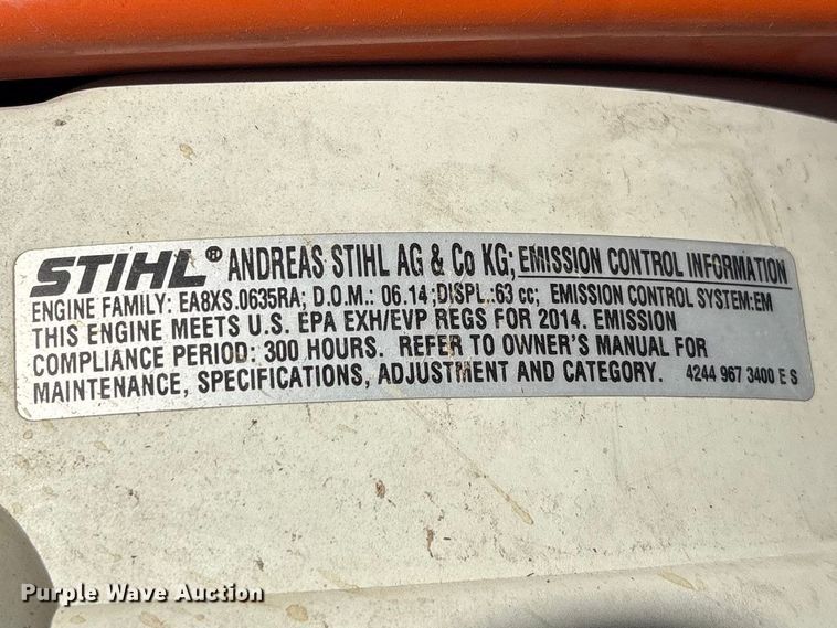 image for item EV2873 (3) Stihl backpack sprayers