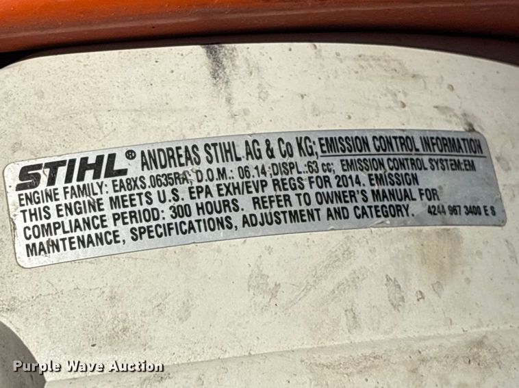 image for item EV2873 (3) Stihl backpack sprayers