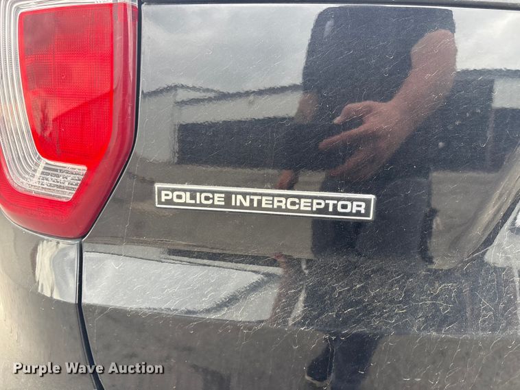image for item EV2883 2018 Ford Explorer Police Interceptor SUV