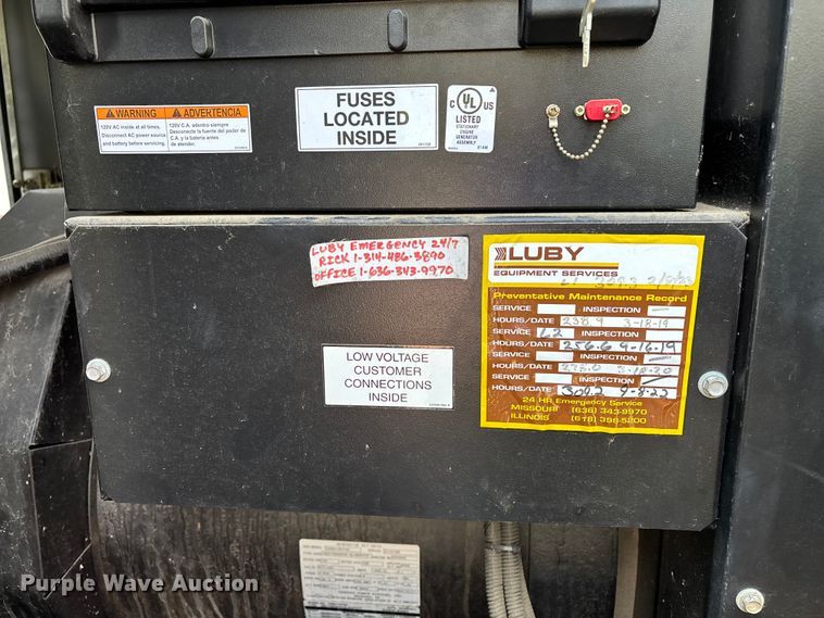 image for item EV3515 2011 Generac SG150 generator