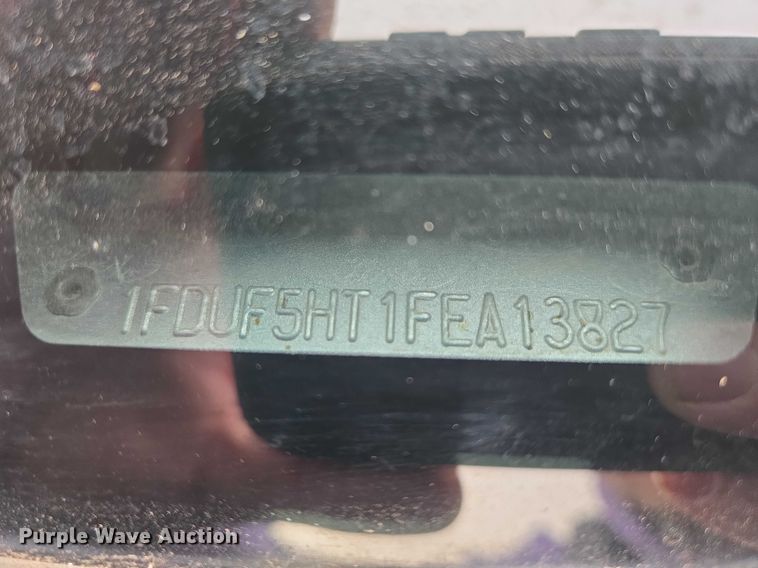 image for item EV5697 2015 Ford F550 utility / service truck