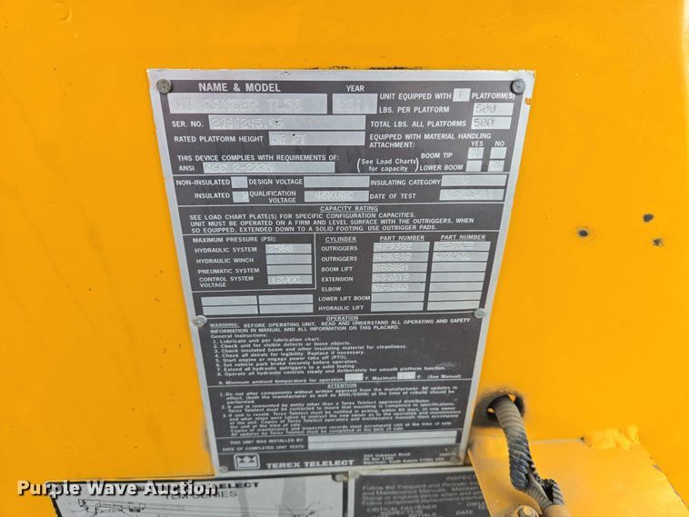 image for item EV5699 2012 International Durastar 4400 bucket truck