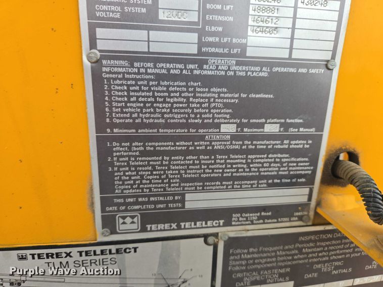 image for item EV5699 2012 International Durastar 4400 bucket truck