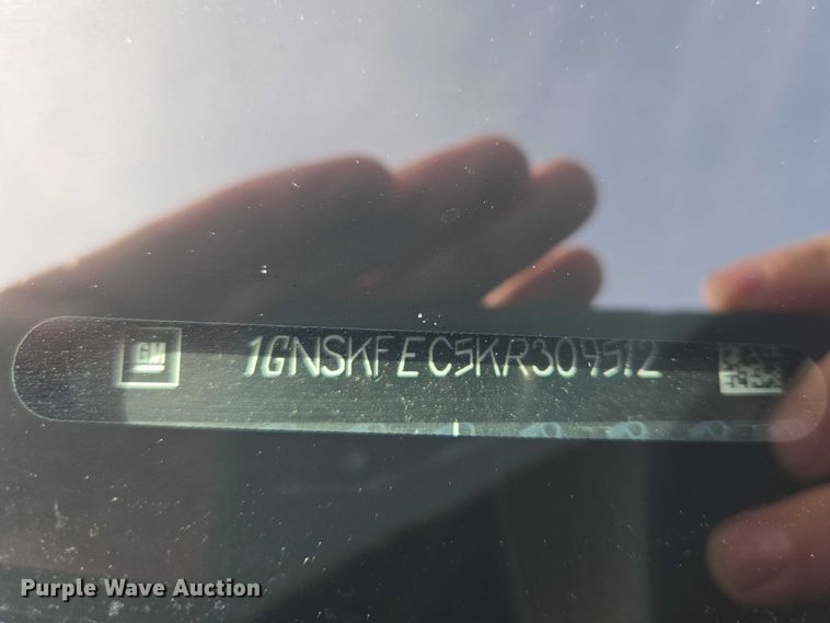 image for item EV5710 2019 Chevrolet Tahoe SSV SUV