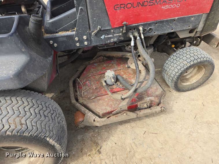 image for item EV5712 Toro Ground Master 4500D lawn mower