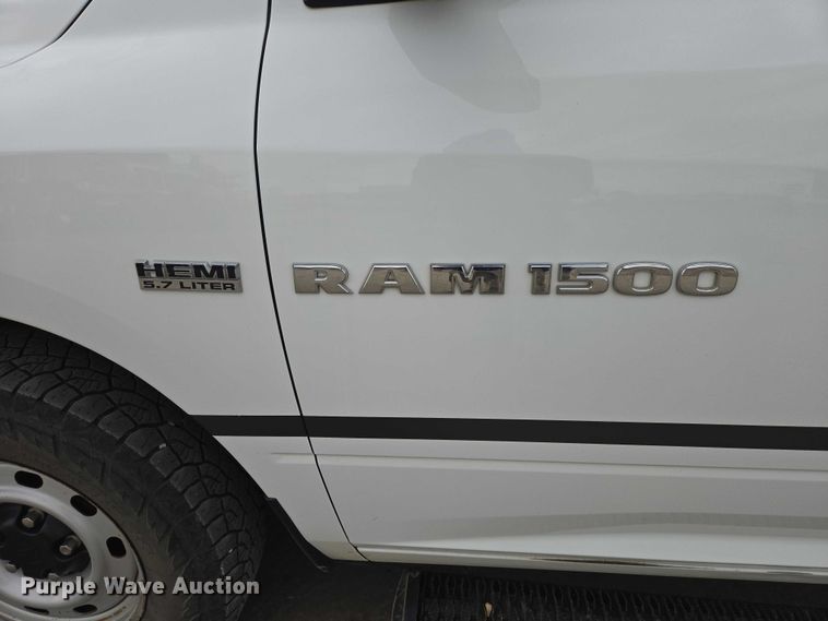 image for item EV5717 2012 Dodge Ram 1500 Ext. Cab pickup truck