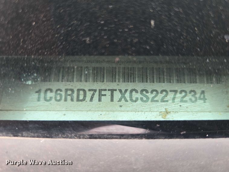 image for item EV5717 2012 Dodge Ram 1500 Ext. Cab pickup truck