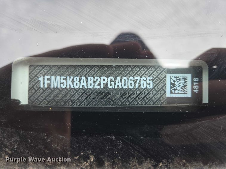 image for item EV5719 2023 Ford Explorer Police Interceptor SUV