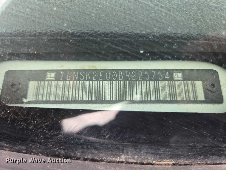 image for item EV5720 2011 Chevrolet Tahoe Police SUV