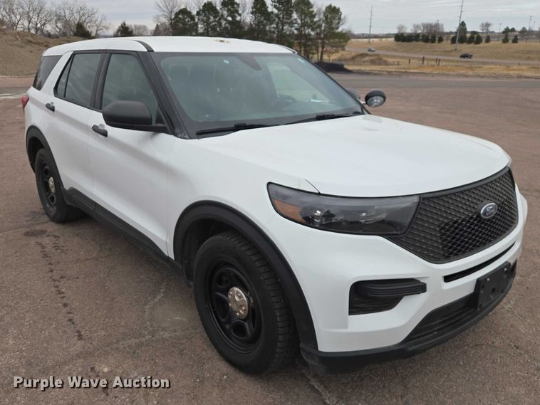 image for item EV5722 2021 Ford Explorer Police Interceptor SUV