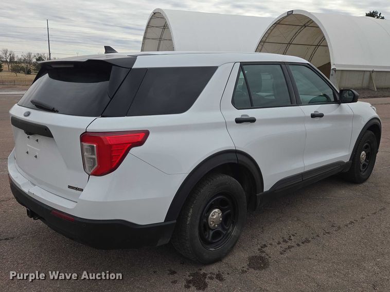 image for item EV5722 2021 Ford Explorer Police Interceptor SUV