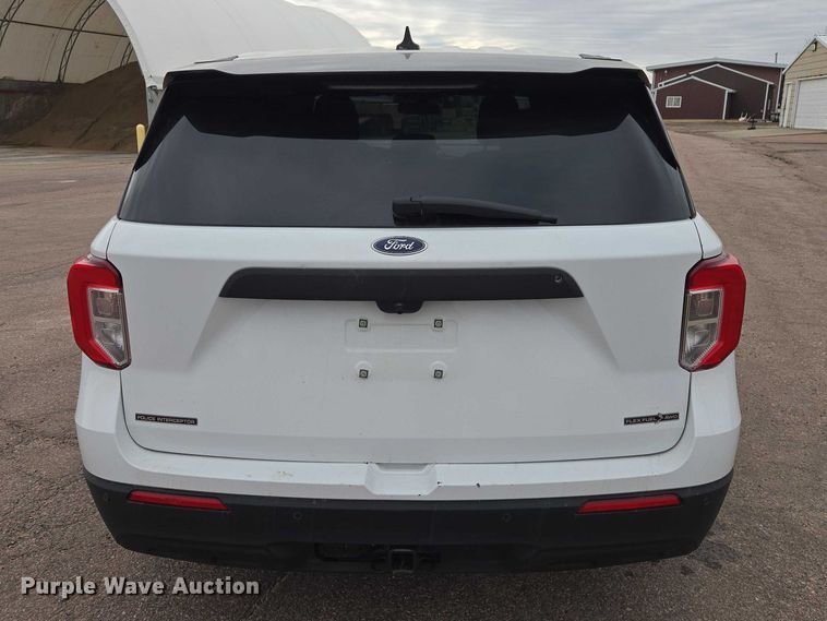 image for item EV5722 2021 Ford Explorer Police Interceptor SUV