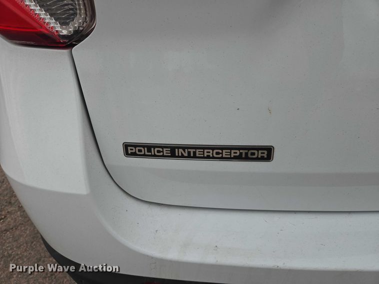image for item EV5722 2021 Ford Explorer Police Interceptor SUV